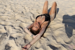 Candy Alexa Big Breasts from Shower to Bikini Beach 014