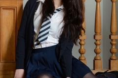 Jessica-Ann Fegan Strips Out of Her School Uniform 005